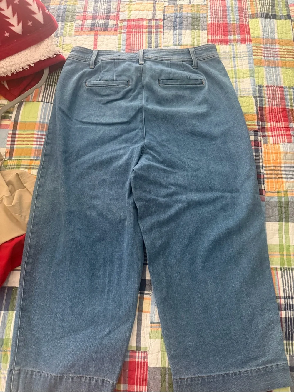 Talbots  Cropped Wide-Leg Jeans - Picture 6 of 8